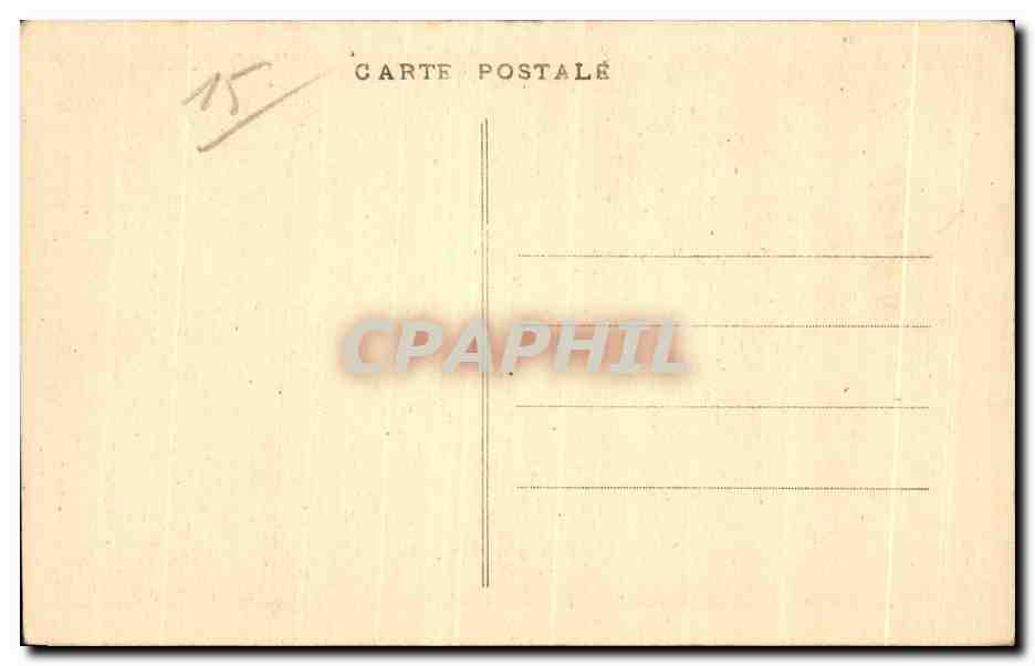 CPA Cantal Aurillac Vierge noire de Notre Dame aux Neiges — Verso