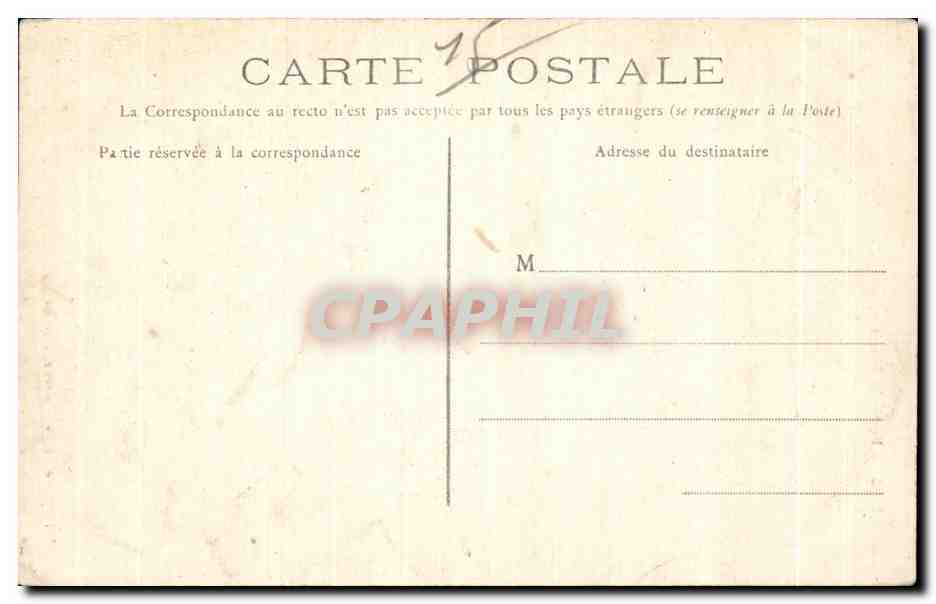 CPA Aurillac Porte du Musee — Rückseite