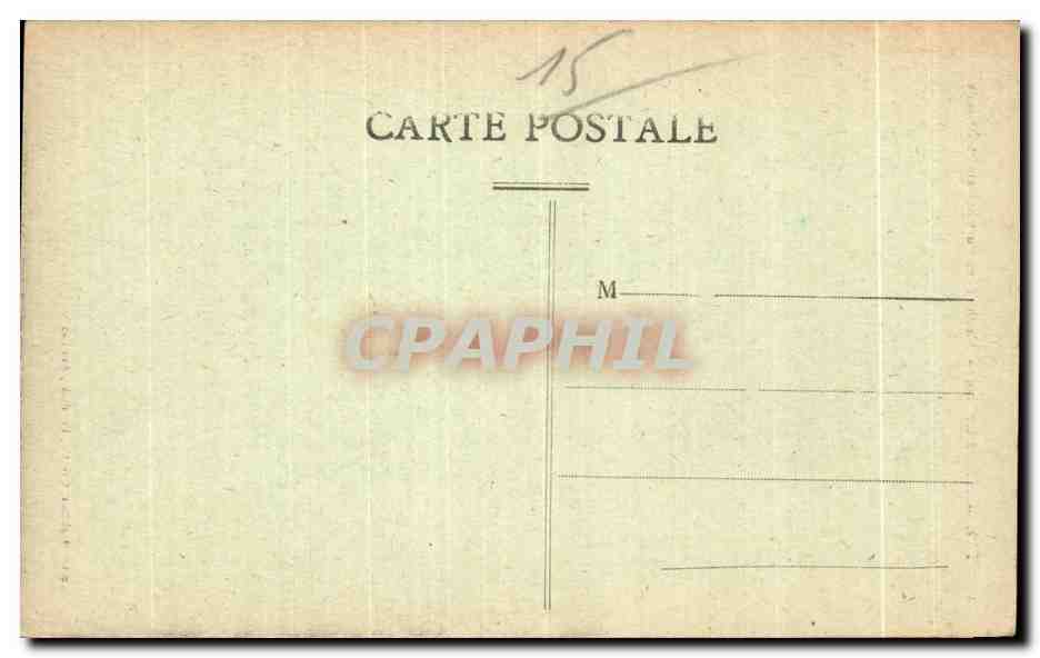 CPA Cantal Aurillac Vieille Tour  — Verso