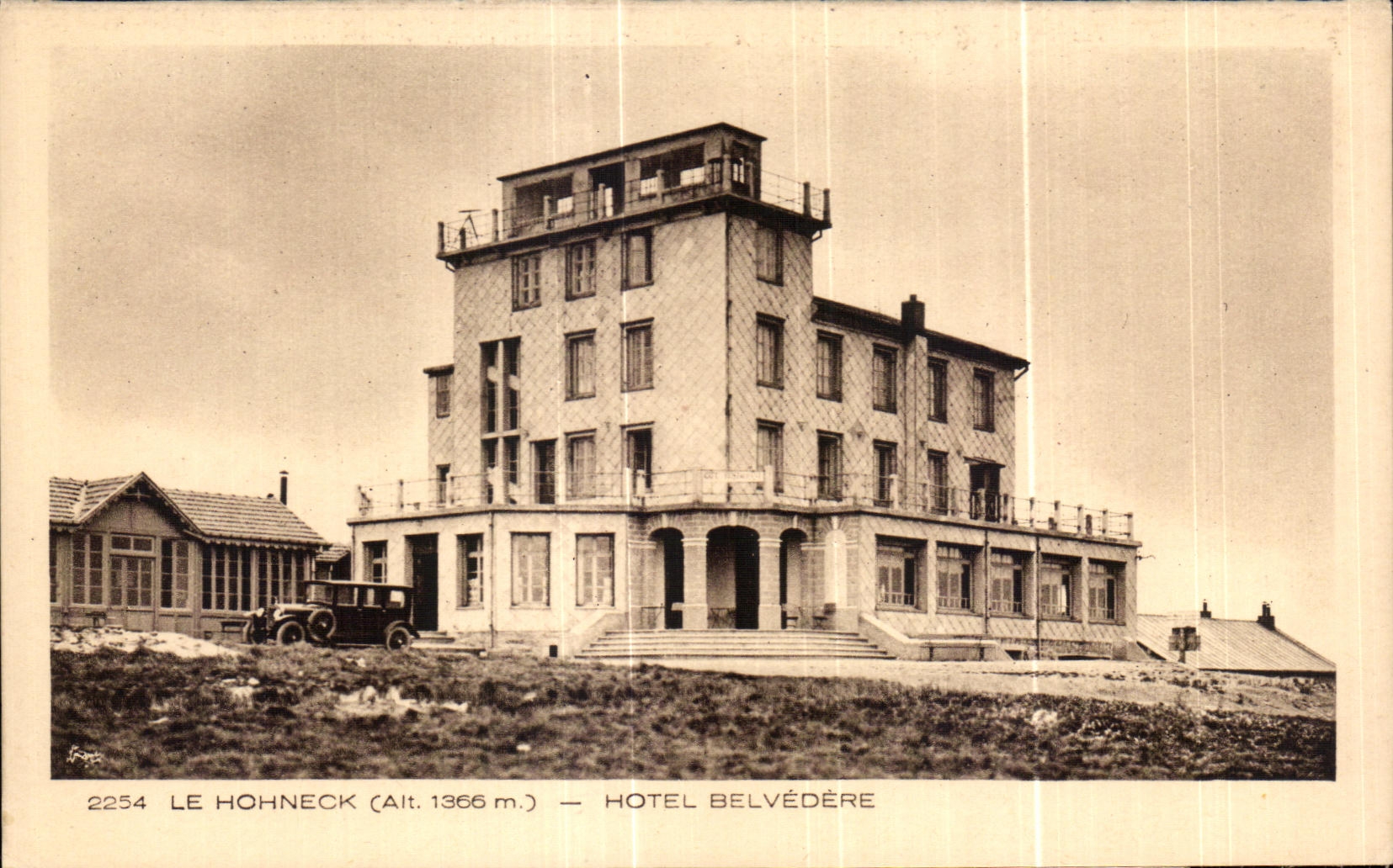 CPA Le Hohneck Hotel Belvedere