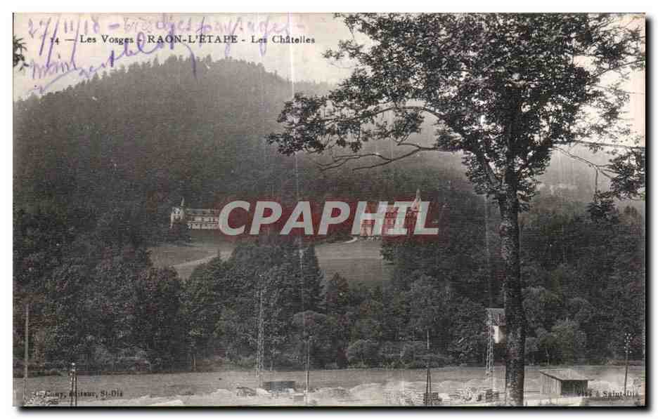 CPA Les Vosges Raon l Etape Les Chatelles