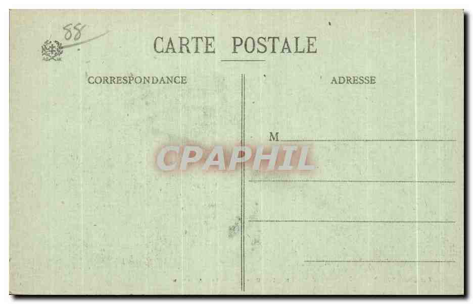 CPA Le Linge Cimetiere Allemand Vosges Militaria  — Rückseite