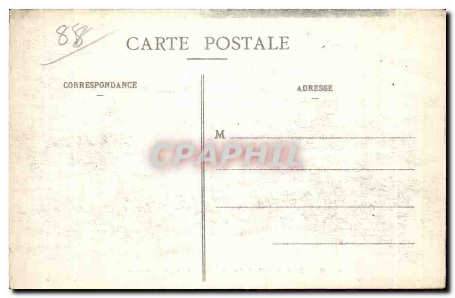 CPA Charmes sur Mosselle Le Canal et les Minoteries — Rückseite