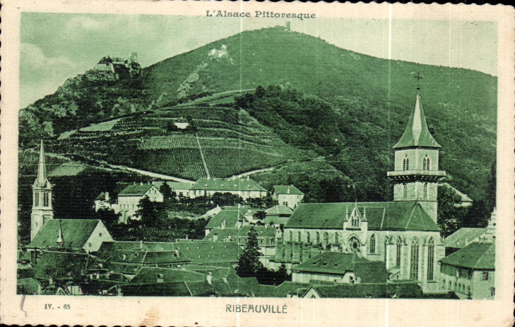 CPA L Alsace Pittoresque Ribeauville