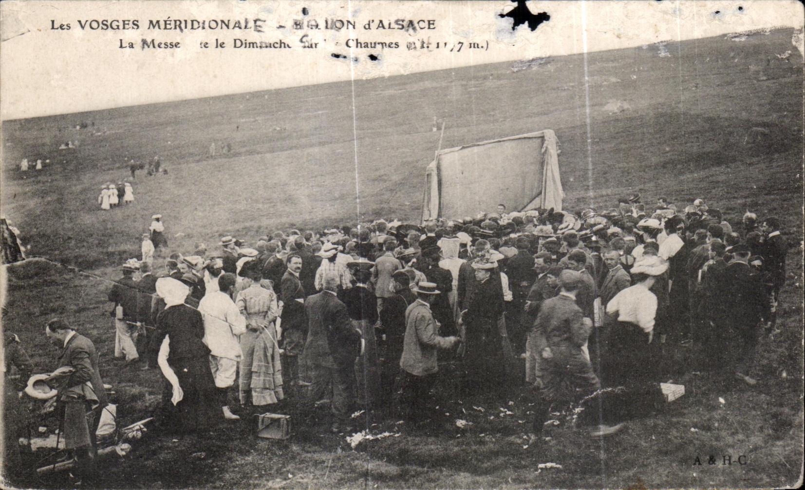 CPA Les Vosges Meridional Ballon d Alsace La Messe 