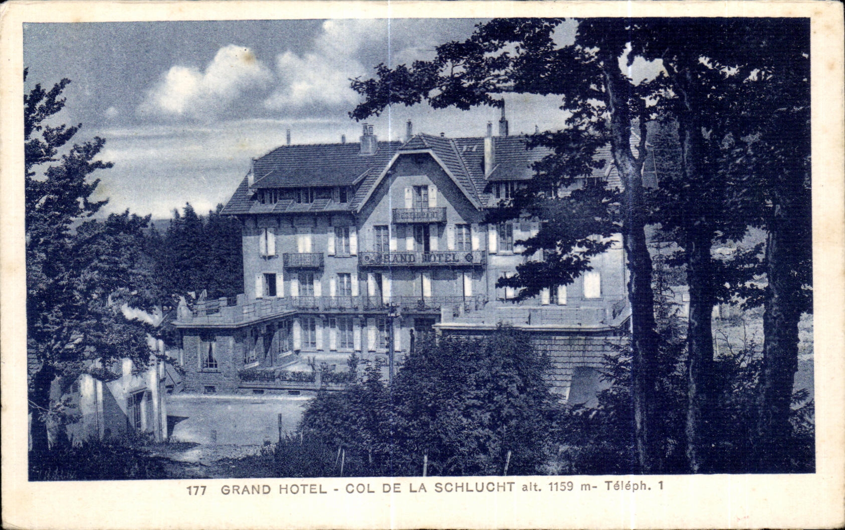 CPA Grand Hotel Col de la Schlucht