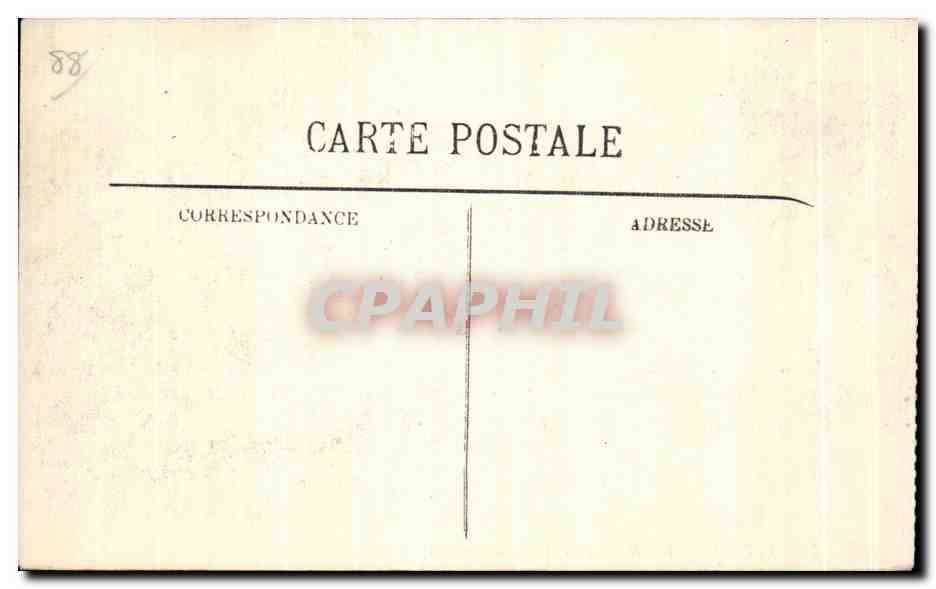 CPA Vittel Entree du Parc de I Etablissement — Rückseite