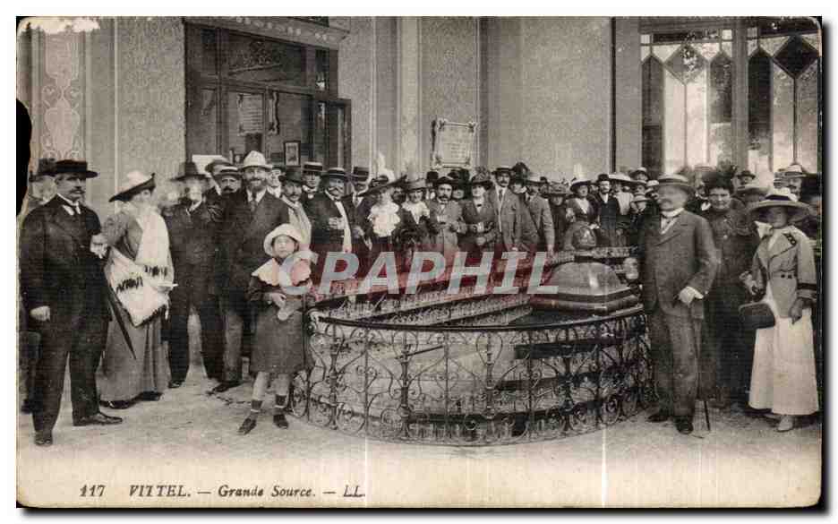 CPA Vittel Grande Source