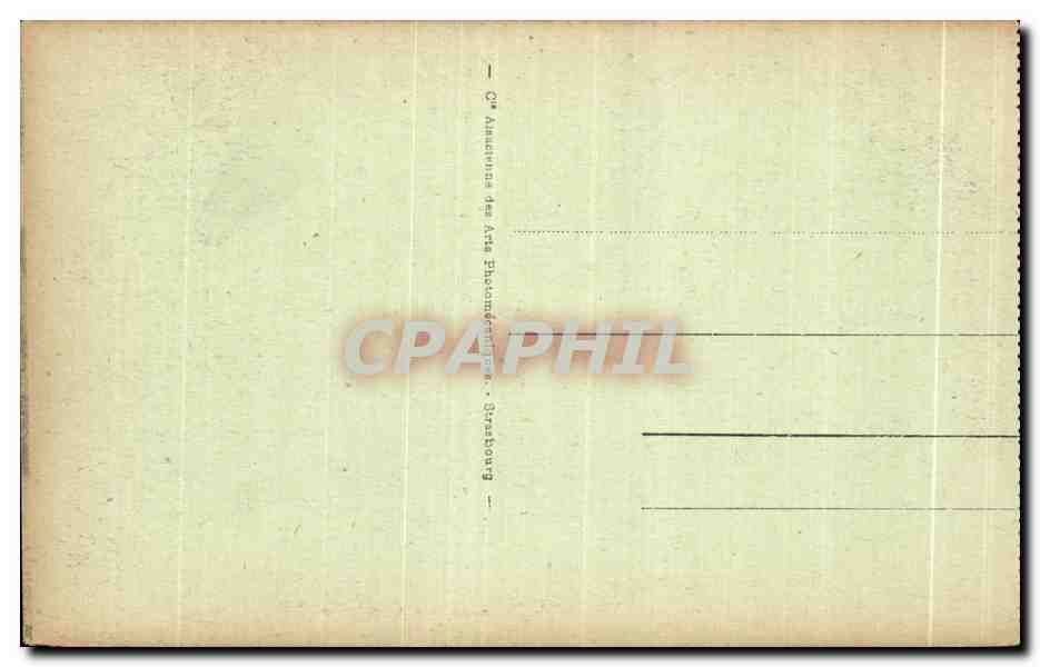 CPA Vittel La Gralerie des Sources — Rückseite