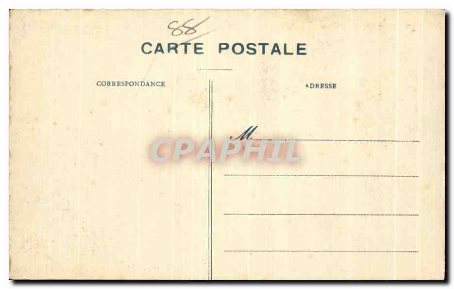 CPA Vittel Hotel Des Sources — Rückseite