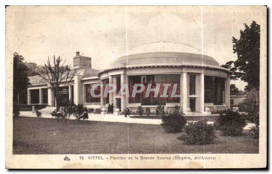 CPA Vittel Pavillon de la Grande Source (Blhysen Architecle)