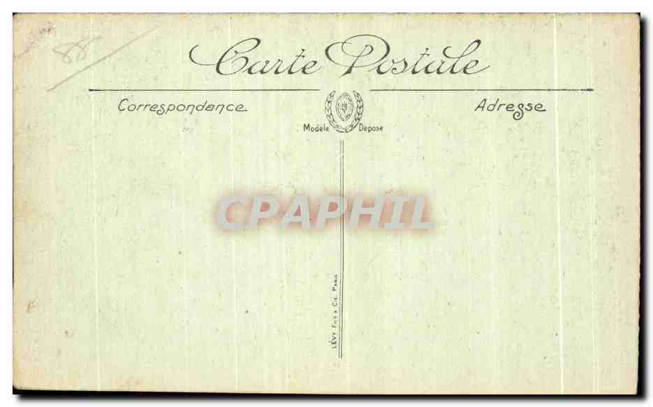 CPA Vittel Vue generale prise de Chatillon — Rückseite