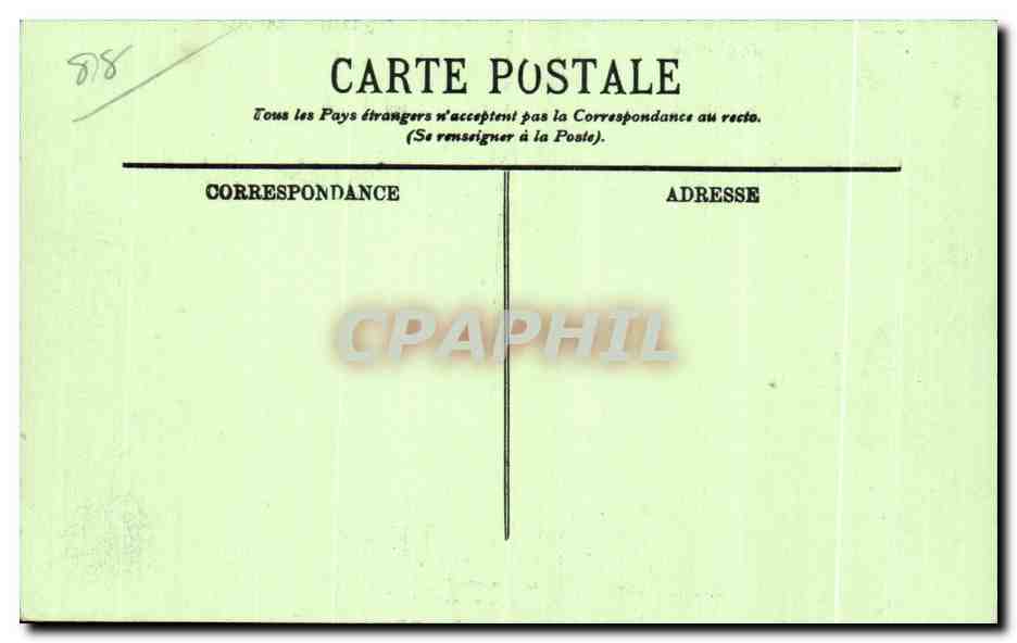 CPA Vittel L Etang des Fees Pecheurs — Rückseite