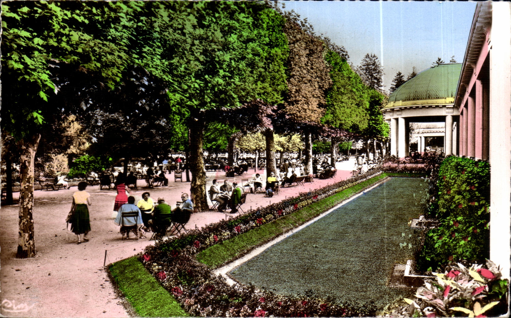 CPA Vittel Le Parc