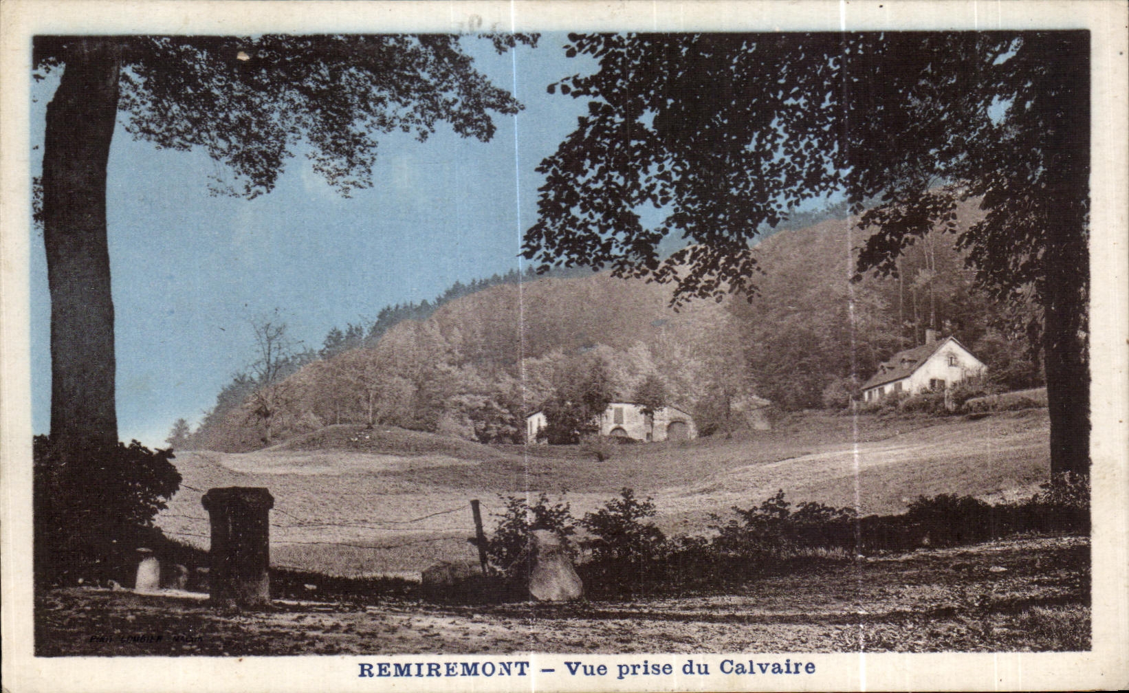 CPA Remiremont Vue Prise Du Calvaire