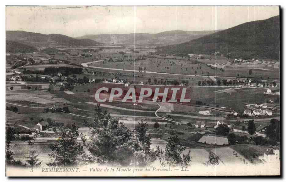 CPA Remiremont Vallee de la Moselle prise du Parmont
