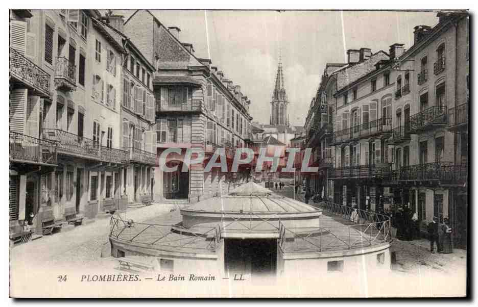 CPA Plombieres Le Bain Romain