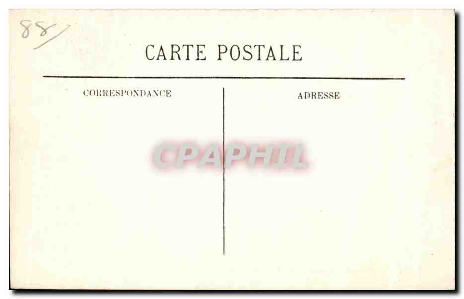 CPA Plombieres Le Bain Romain — Rückseite