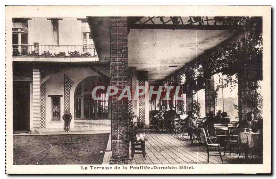 CPA La Terrasse de la feuillee Dorothee Hotel