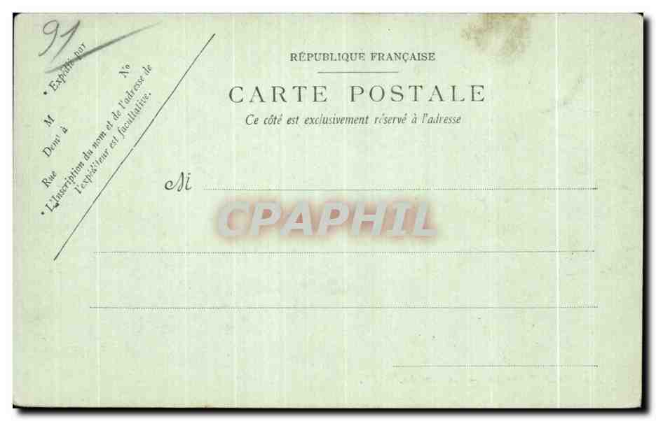 Courances — Les Cascades — LL. — Verso