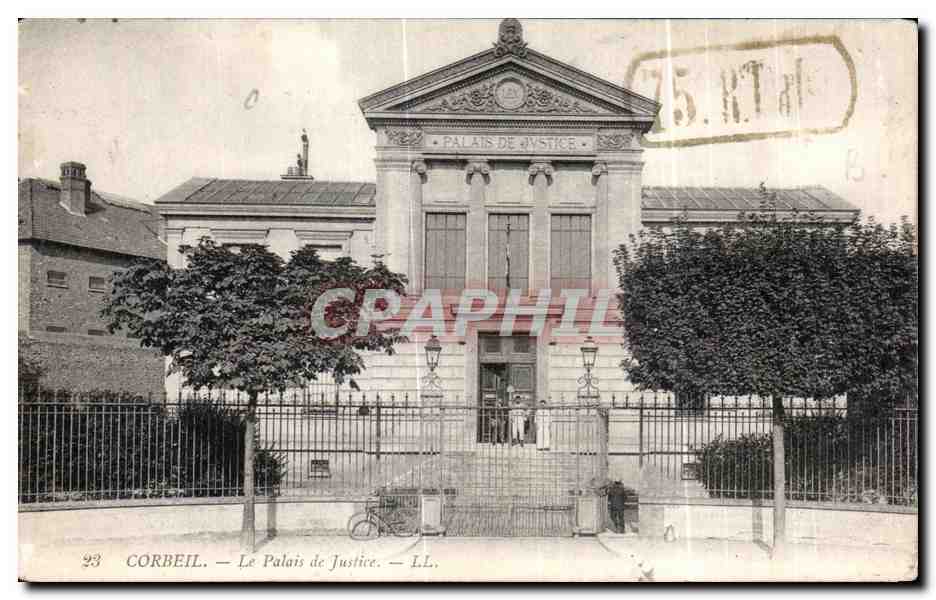CPA Corbeil Le Palais de Justice