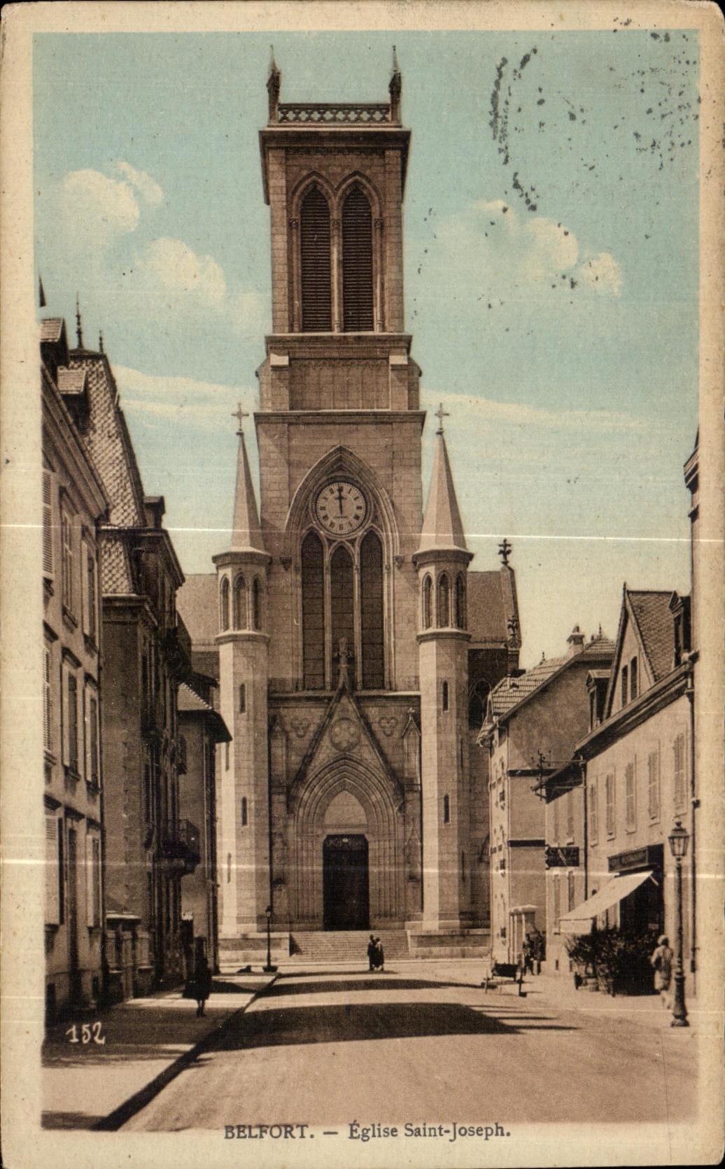 CPA Belfort Eglise Saint Joseph