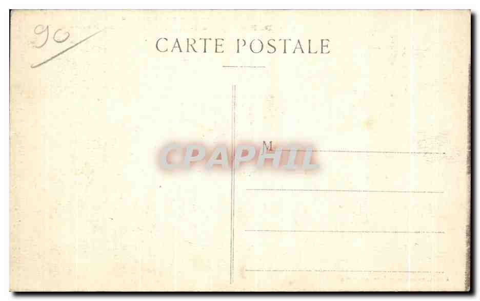 CPA De Besancon a Belfort Vallee du Doubs a Laissey — Verso