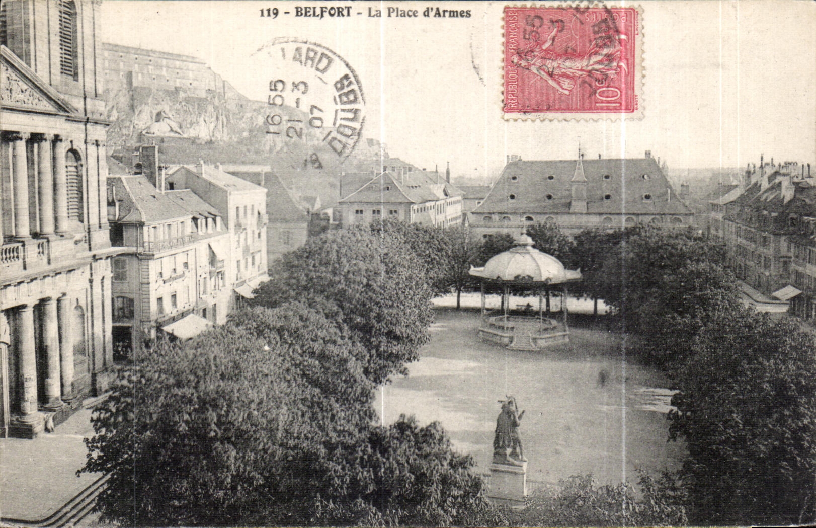 CPA Belfort La Place d Armes