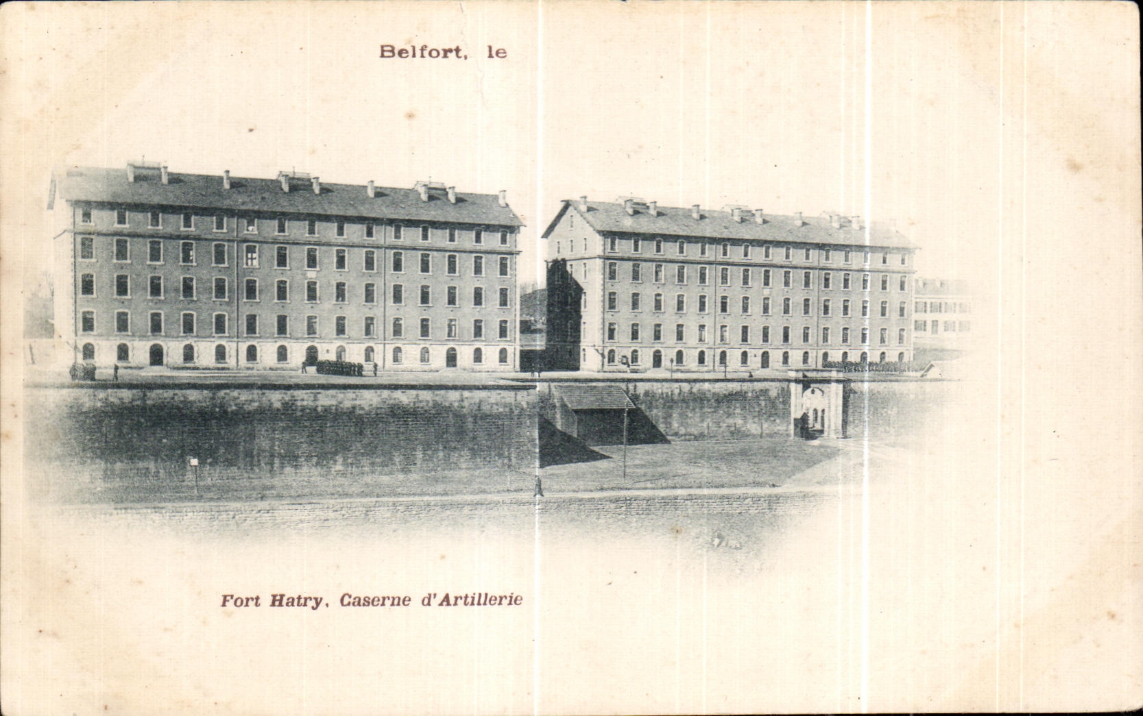 Fort Hatry, Caserne d'Artillerie — Belfort, le