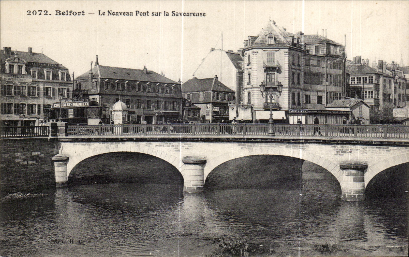 Belfort — Le Nouveau Pont sur la Savoureuse — Avril H. C.