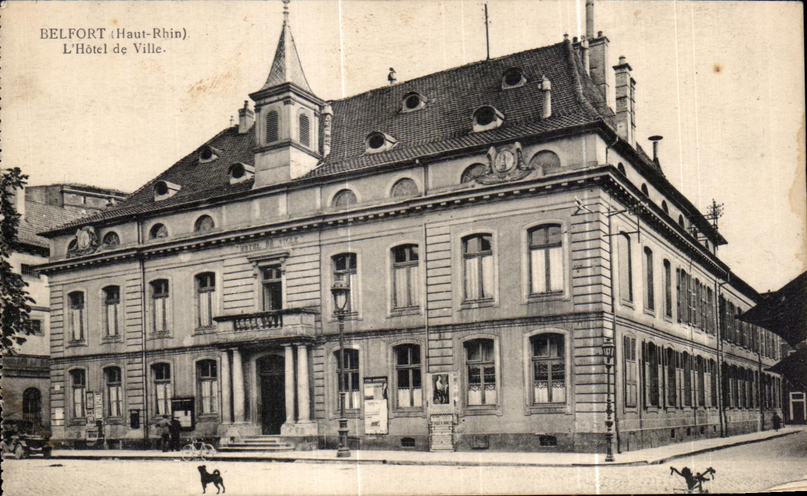 CPA Belfort (Haut Rhin) L Hotel de Ville