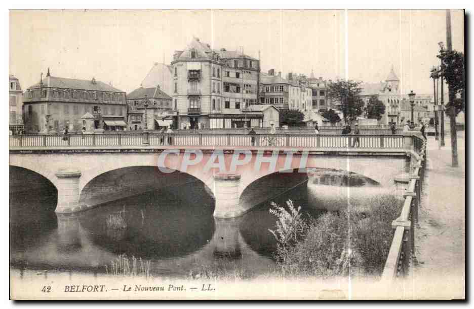 CPA Belfort Le Nouveau Pont