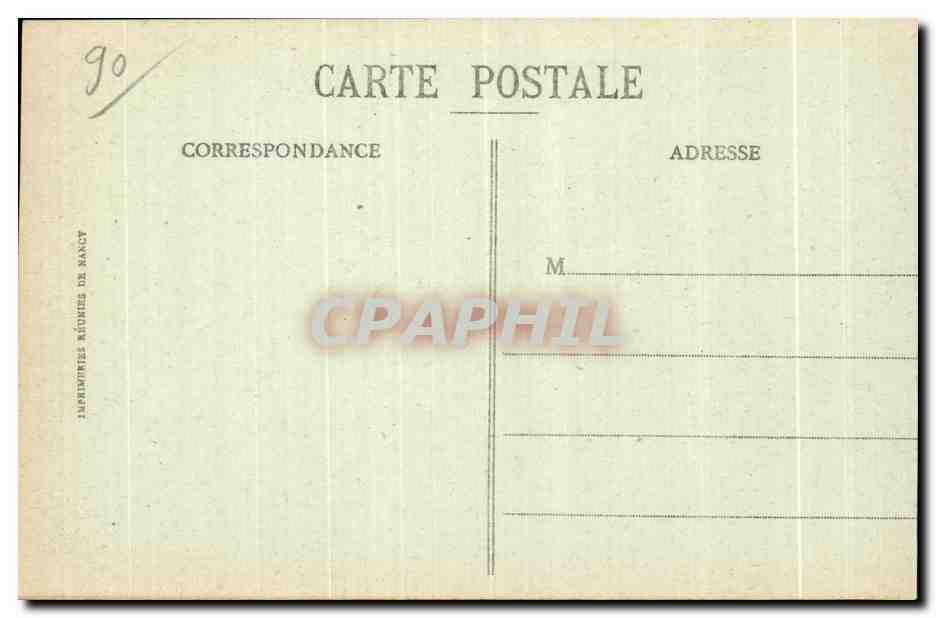 CPA Belfort La Miotte Militaria  — Rückseite