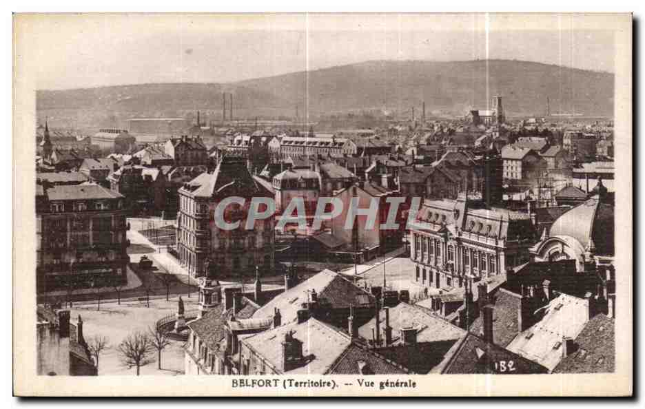 CPA Belfort (Territoire) Vue generale