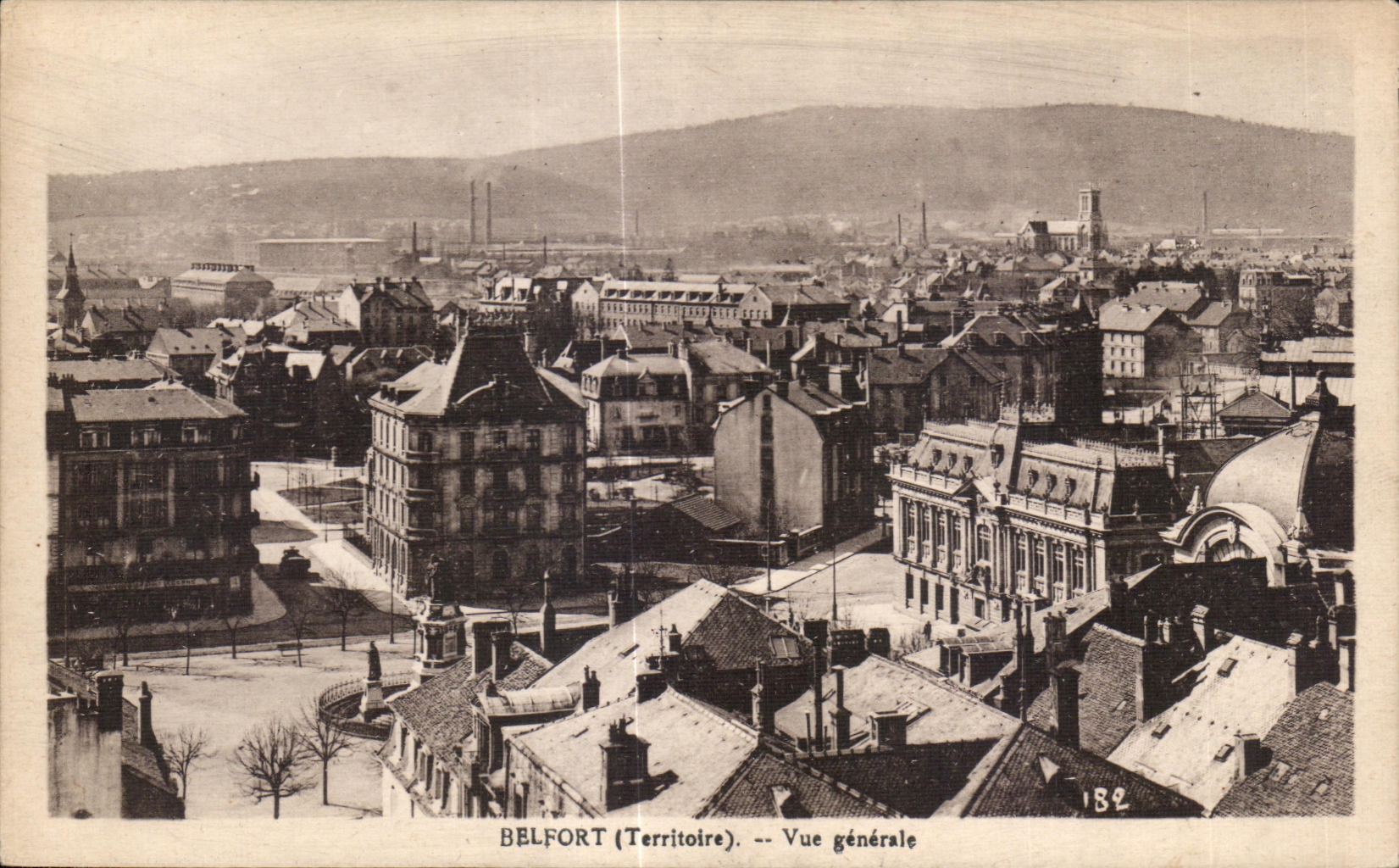 CPA Belfort (Territoire) Vue generale