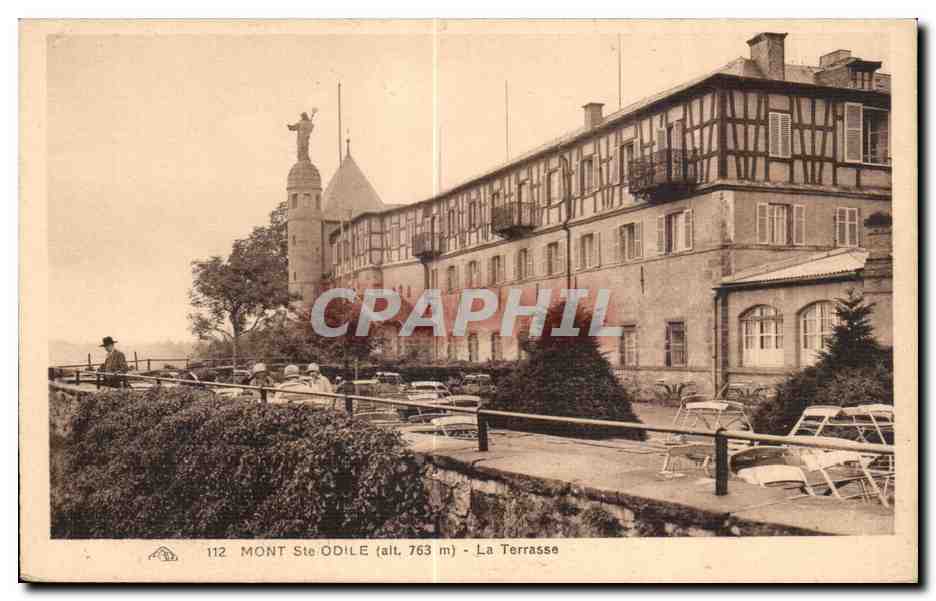 CPA Mont Ste Odile La Terrasse