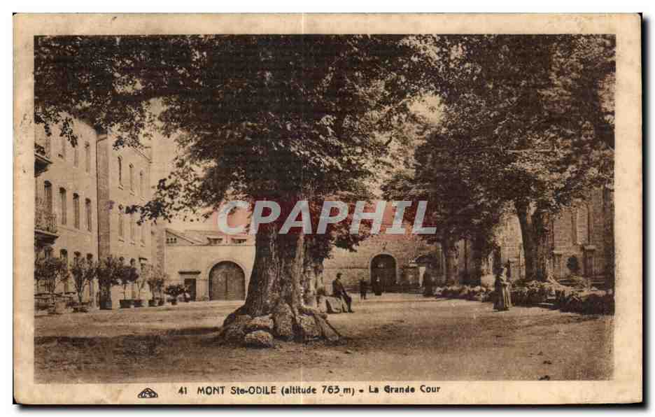 CPA Mont Ste Odile La Grande Cour