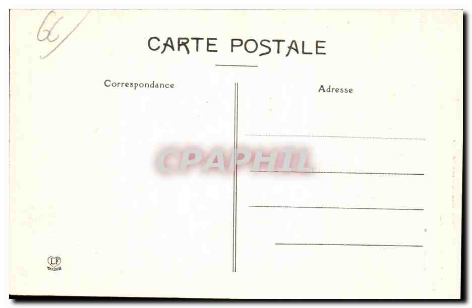 CPA Les Pyrenees Orientales La Preste Le vieux Pont Sur le Tech — Rückseite