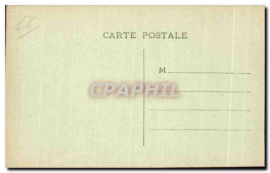 CPA Pyrenees Orientales Fontpedrouse Pont Sejourne — Rückseite