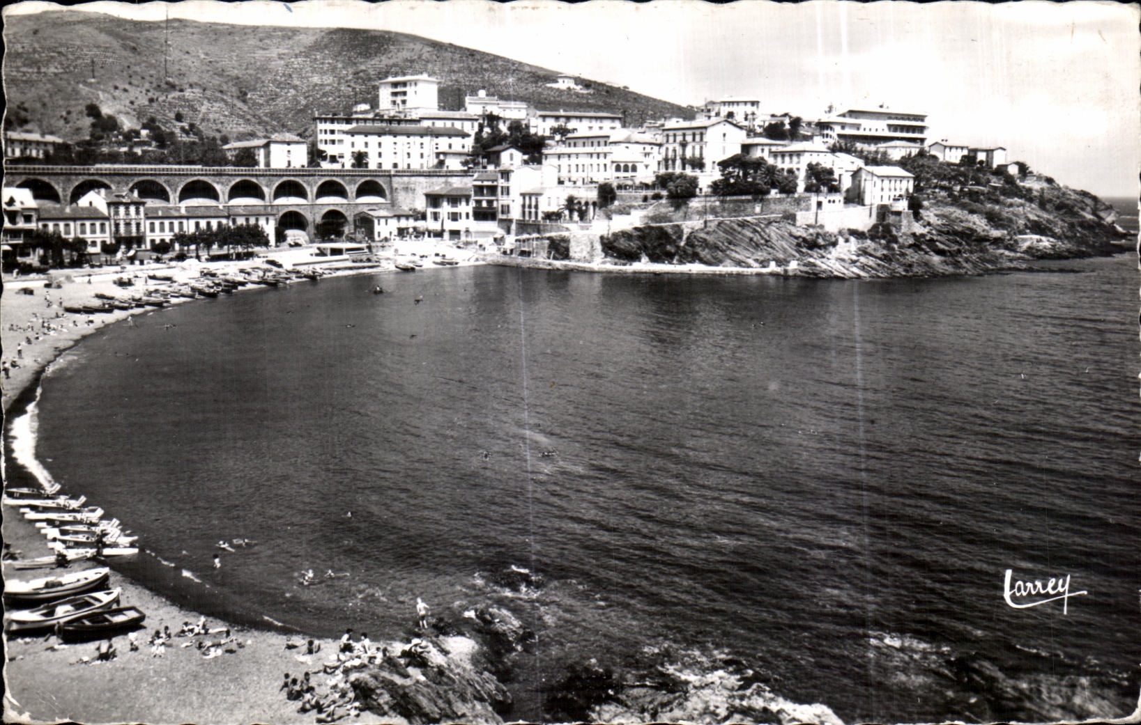 CPA La Cote Vermeille Cerbere La plage