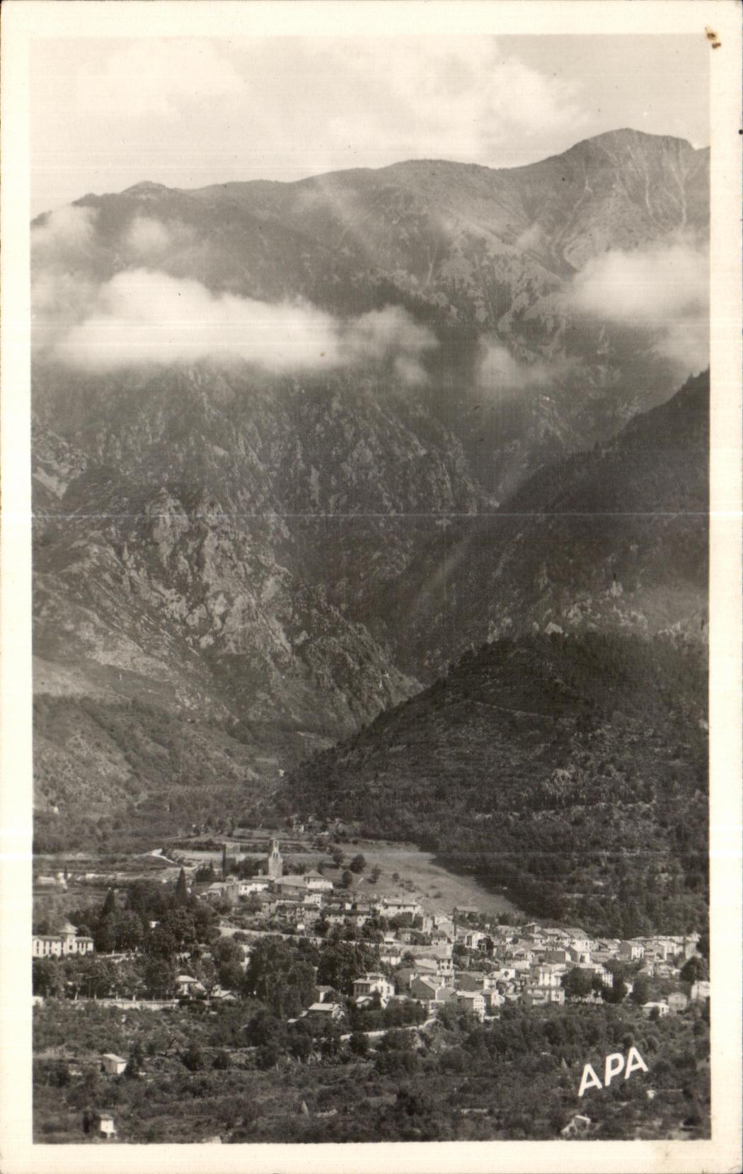 CPA Vernet les Bains Vue Generale et le Caigou