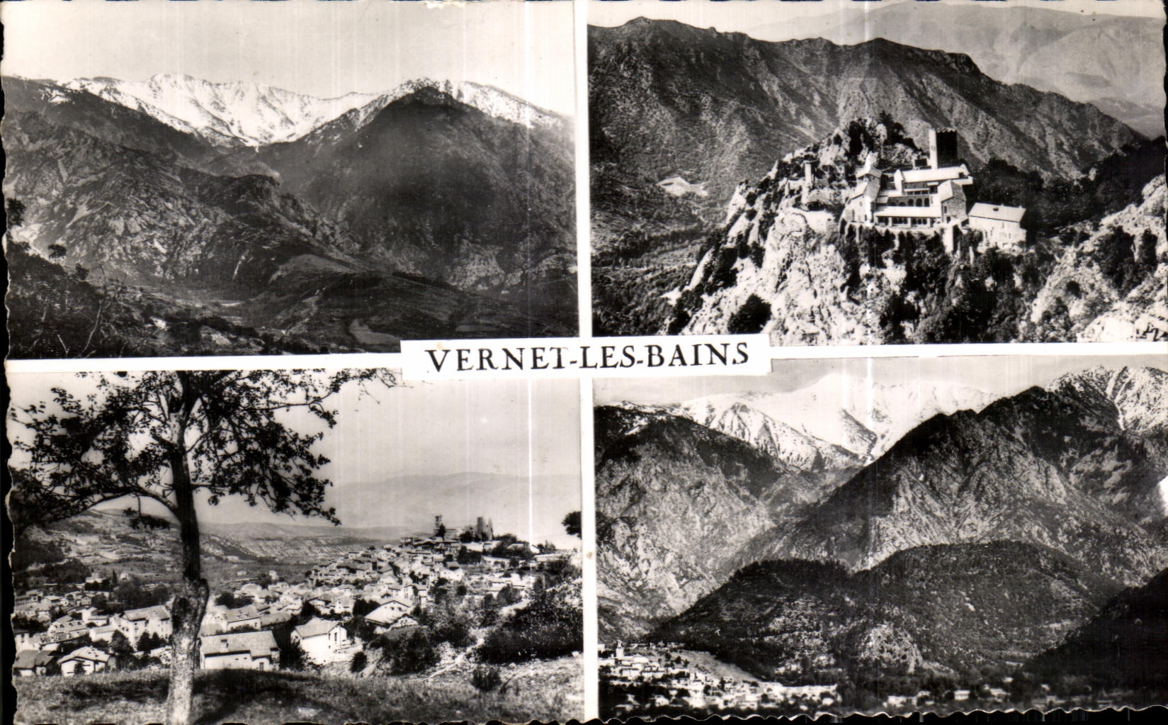 CPA Vernet Les Bains Massif et Pic du Canigou St Martin du Caigou Vue generale Le Caigou