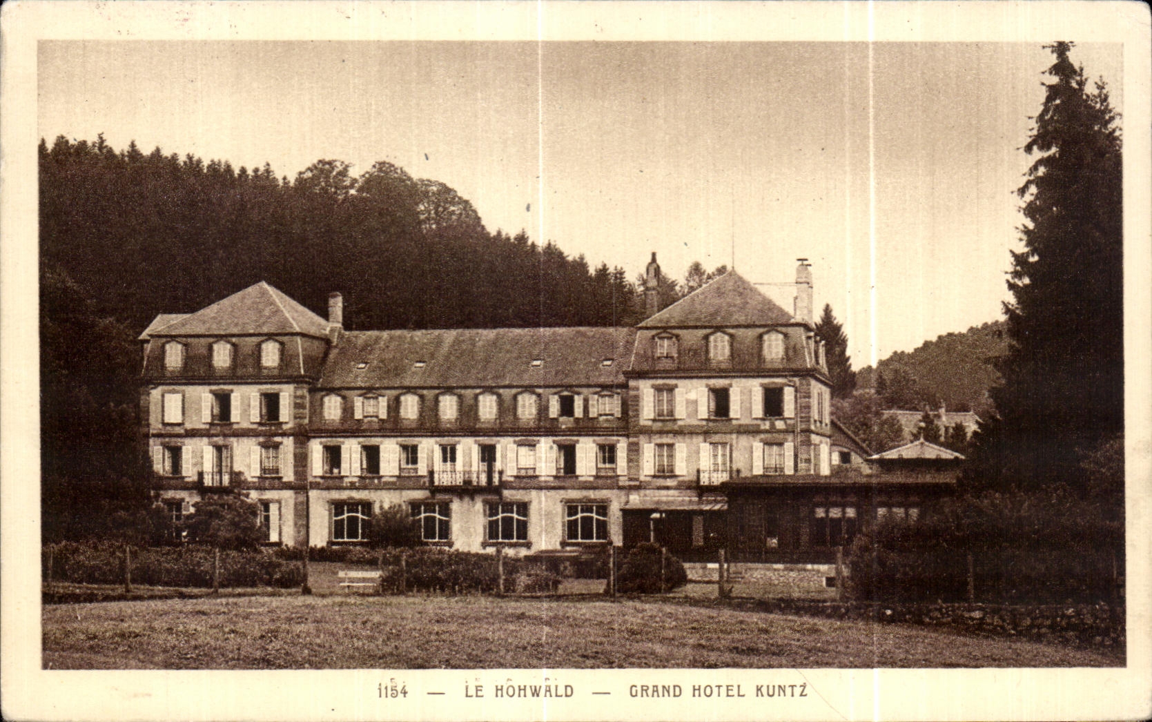 CPA Le Hohwald Grand Hotel Kuntz