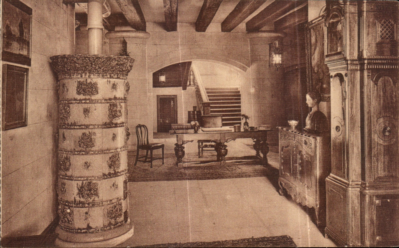 CPA Domaine du Senateur Lazare Weiller a Selestat Le Hall
