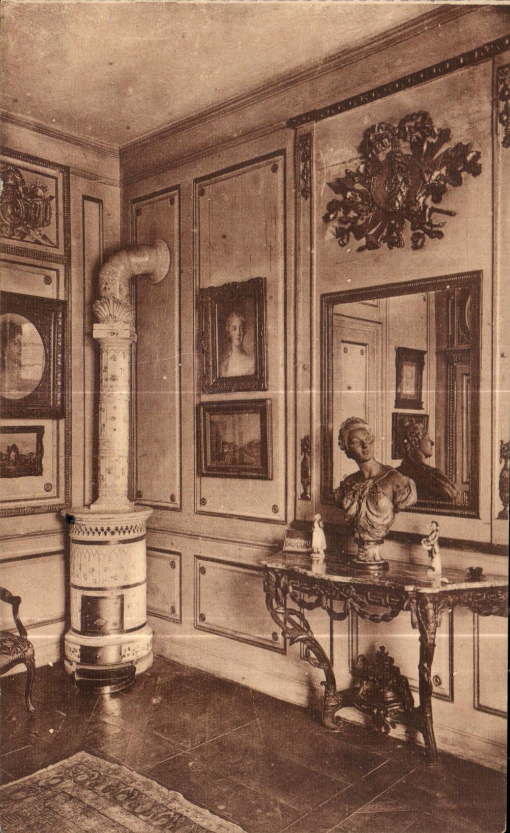 CPA Domaine du Senateur Lazare Weiller a Selestat Un Salon