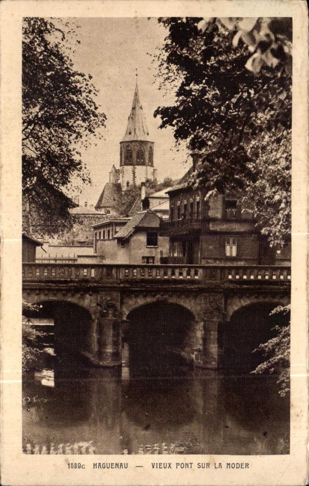Haguenau — Vieux Pont sur la Moder