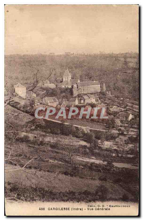 Cargilesse (Indre) — Vue Générale — Coll. G. G. Chatauroux, n° 496