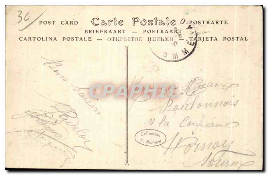 Gargilesse (Indre) — Tombeau de Guillaume de Nolac à l'église de Gargilesse — ND Pbot. — Reverso