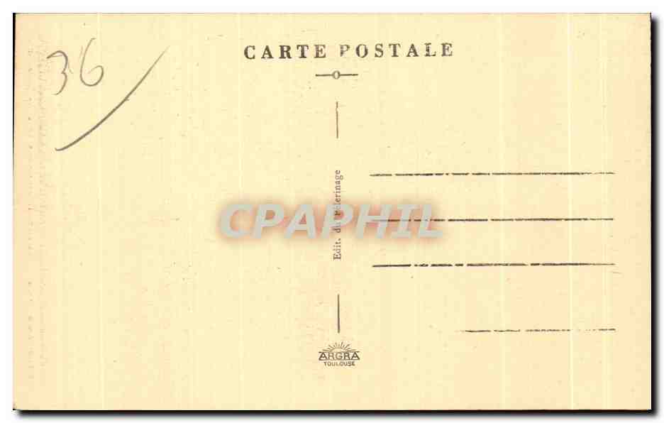 Pellevoisin (Indre) — Parc de l'Hermitage — Reposoir du Sacré-Cœur — Verso