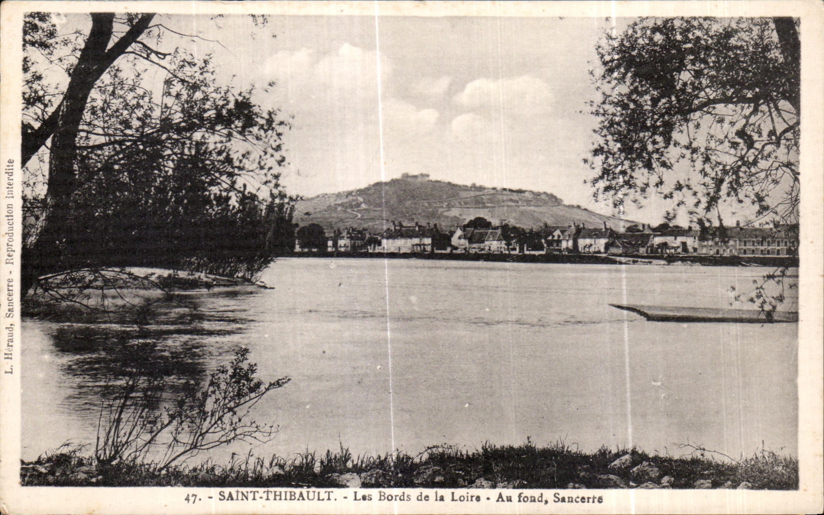CPA Saint Thibault Les Bords de la Loire Au foad Sancerre
